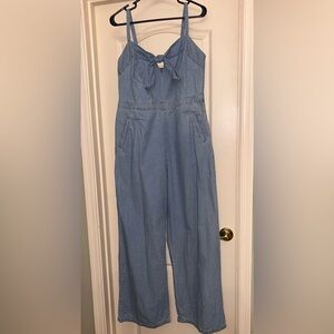 Forever 21 denim jumpsuit